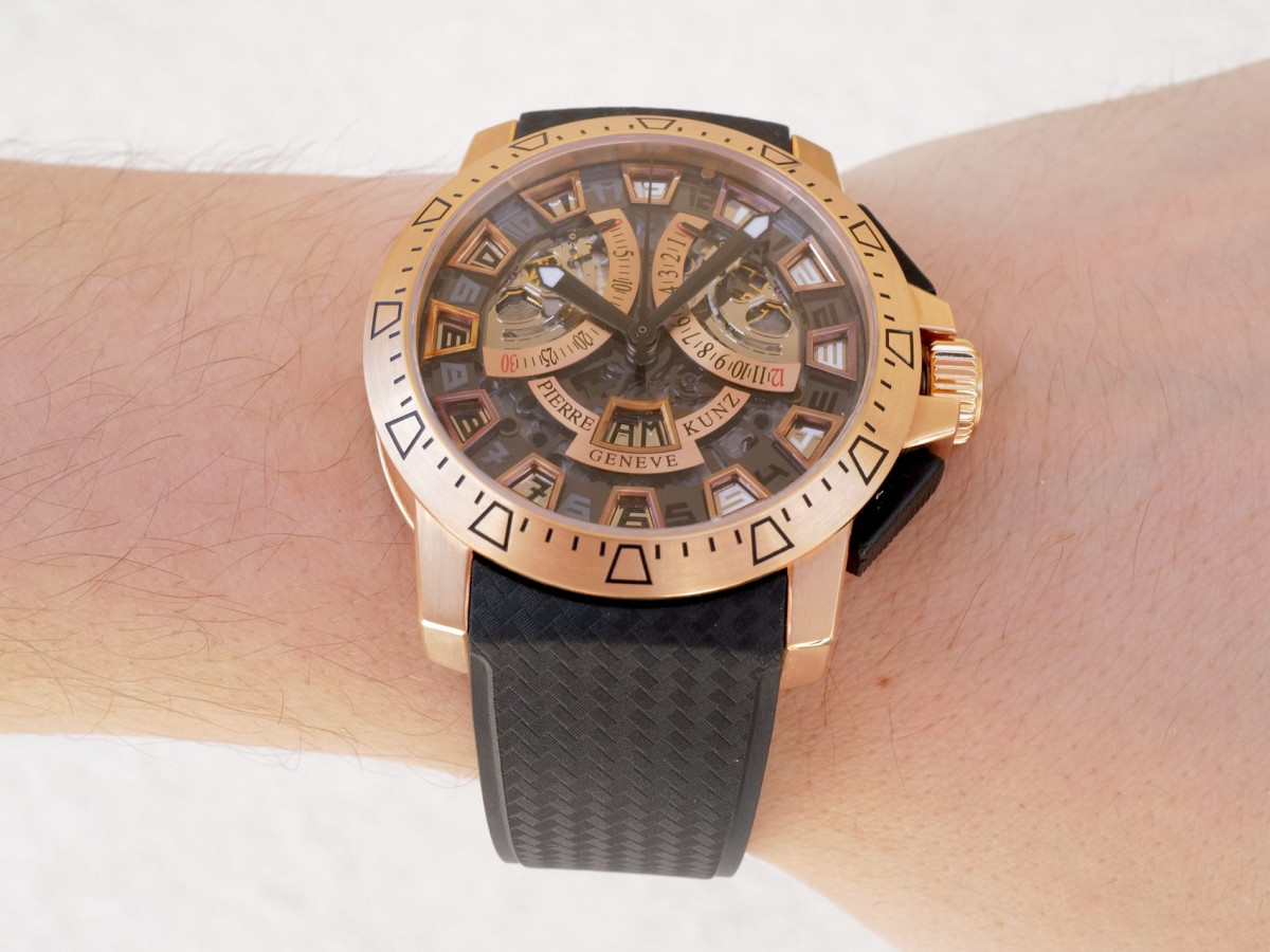 Швейцарские часы Pierre Kunz Sport Chronograph Limited Edition 18K Rose Gold