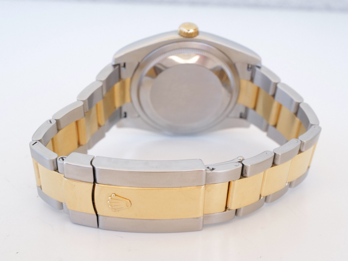 Швейцарские часы Rolex Datejust 36 Oyster Steel Gold Champagne Dial