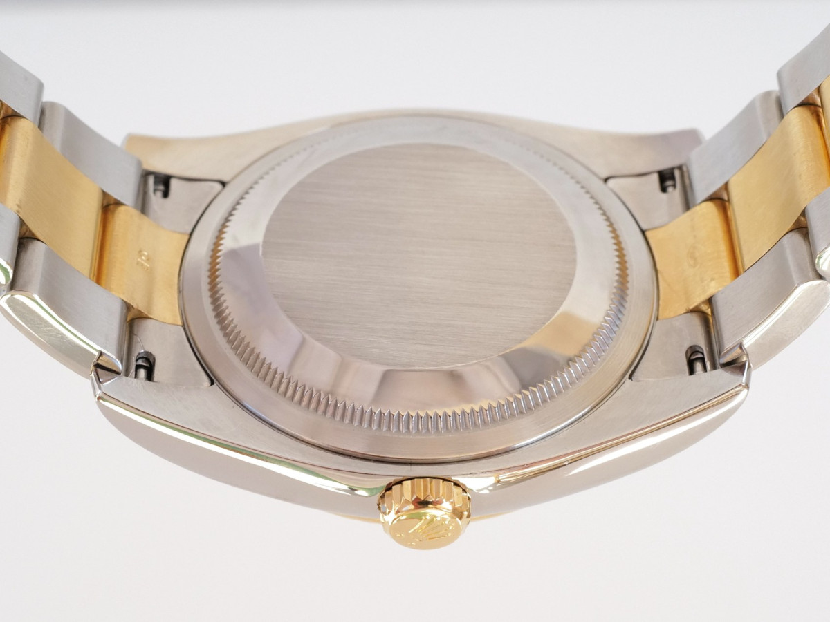 Швейцарские часы Rolex Datejust 36 Oyster Steel Gold Champagne Dial