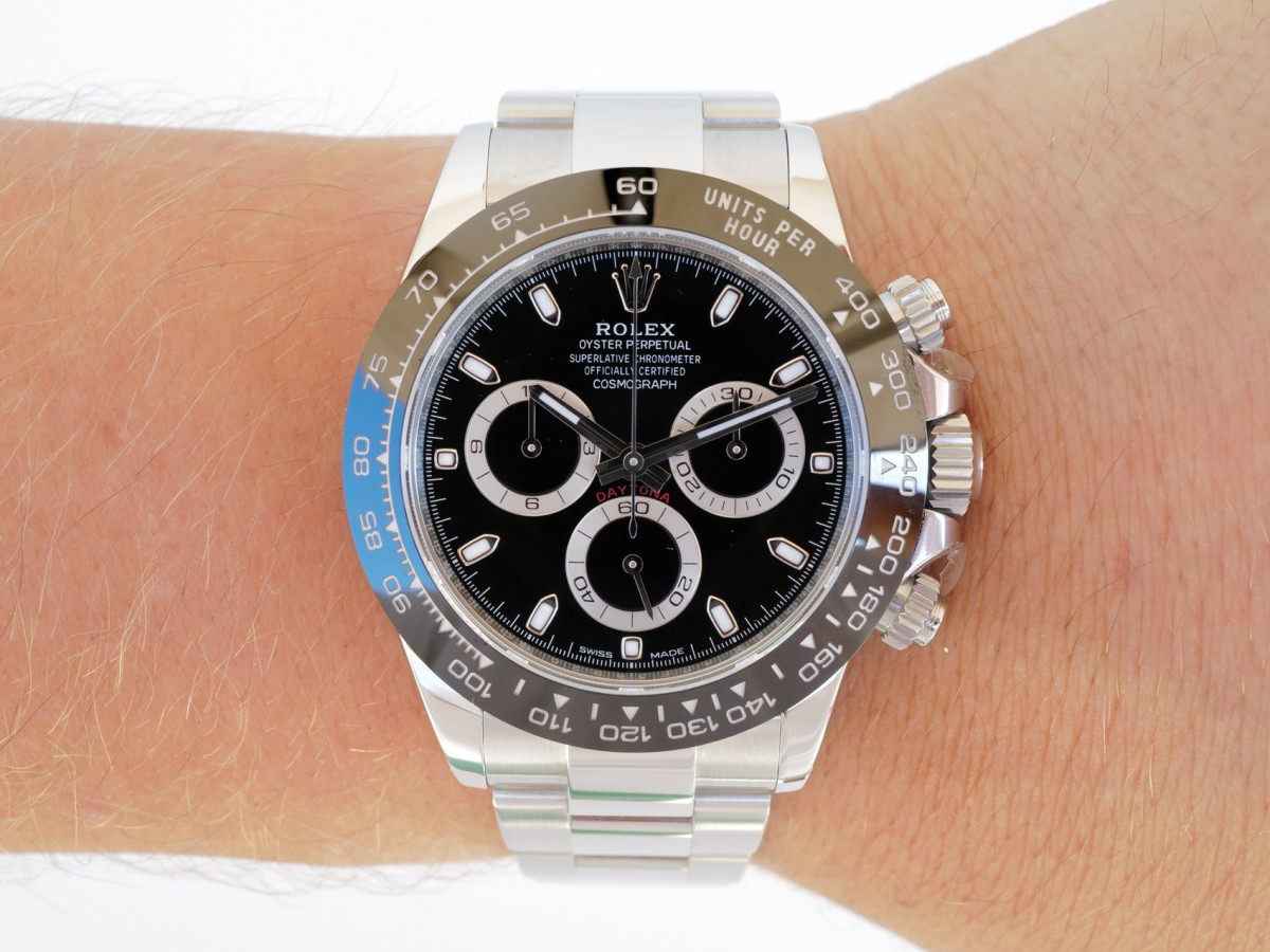 Швейцарський годинник Rolex Daytona Cosmograph Black Dial