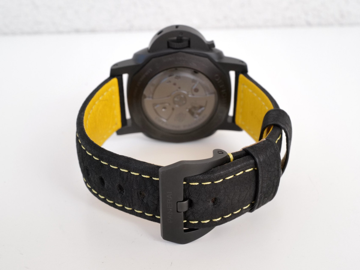 Швейцарський годинник Panerai Luminor 1950 10 Days GMT Power Reserve Black Ceramic 44