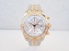 Швейцарський годинник Breitling Chronomat Evolution 18K Rose Gold Steel MOP Diamonds 44