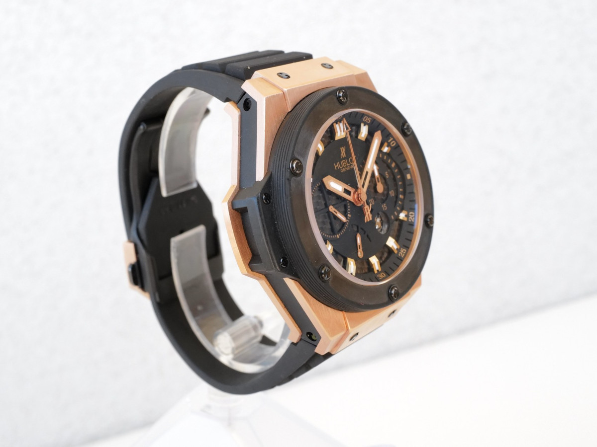 Швейцарские часы Hublot King Power Split-Second Chronograph Power Reserve 18K Rose Gold Limited Edition 48