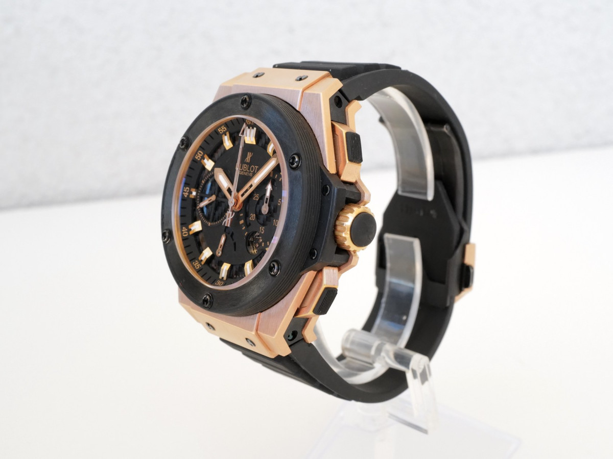 Швейцарские часы Hublot King Power Split-Second Chronograph Power Reserve 18K Rose Gold Limited Edition 48