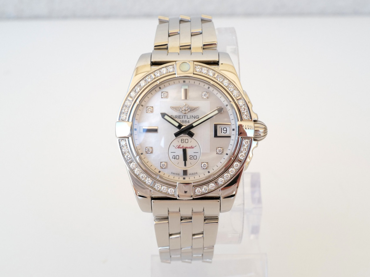 Швейцарские часы Breitling Galactic 36 MOP Diamond Dial