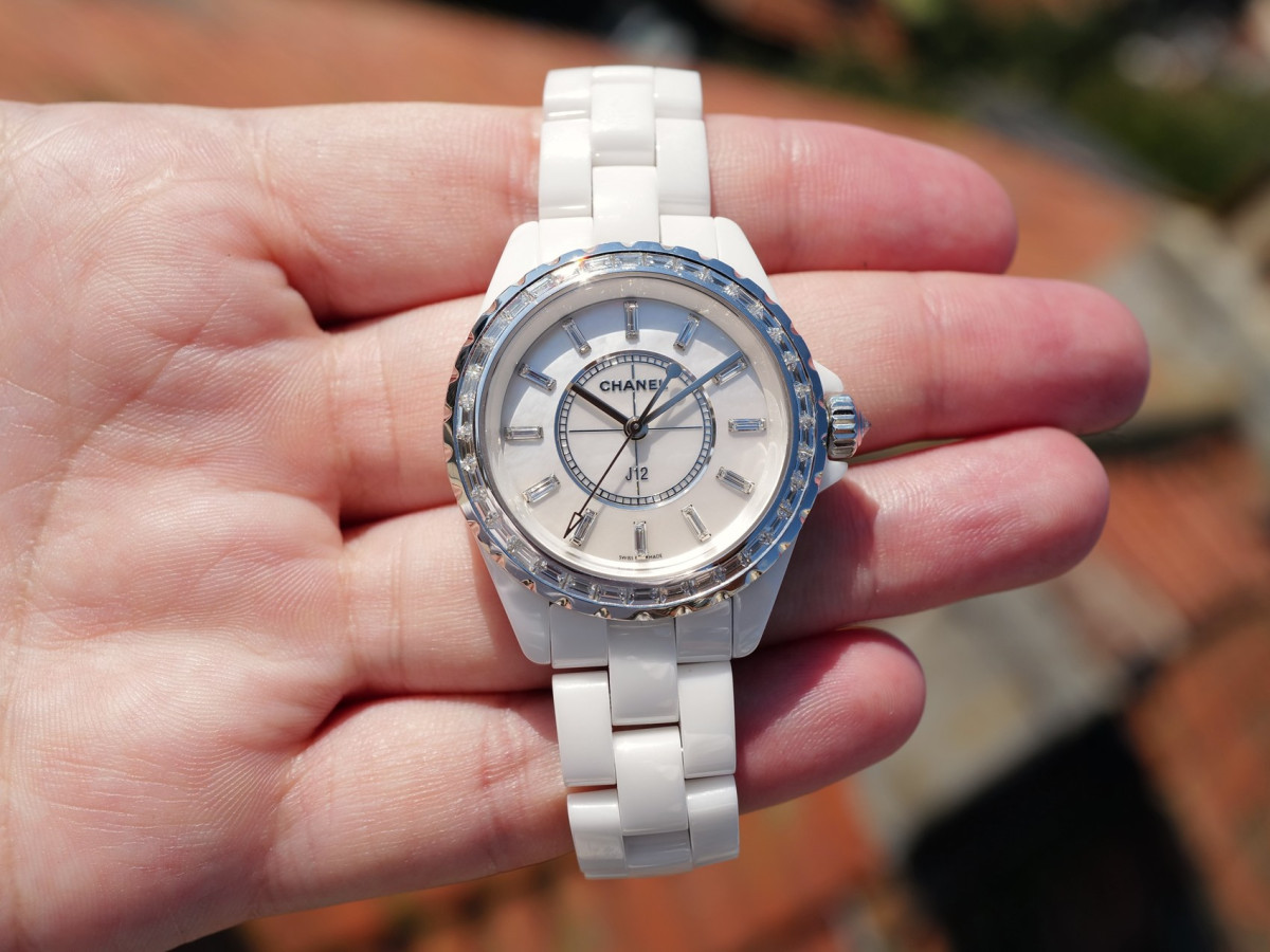 Швейцарський годинник Chanel J12 Jewellery 3ct Baguette Diamonds 33