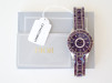 Swiss watch Dior Christal Automatic Diamonds Purple Sapphire 38