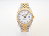 Швейцарський годинник Rolex Datejust 36 Jubilee Steel 18K Yellow Gold White Diamond Dial