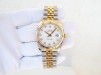 Швейцарський годинник Rolex Datejust 36 Jubilee Steel 18K Yellow Gold White Diamond Dial
