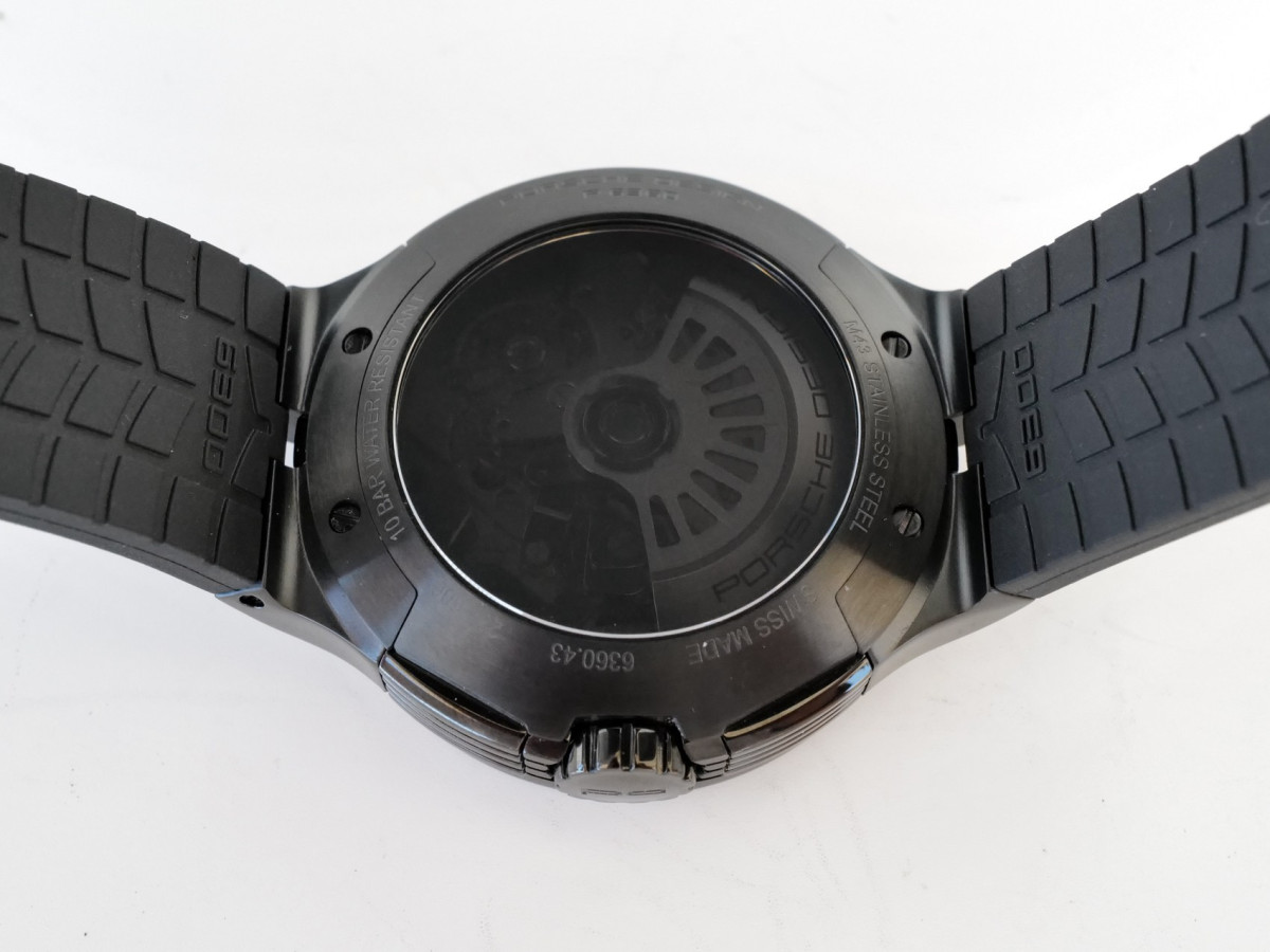 Швейцарський годинник Porsche Design Flat Six Chronograph Red Dial 44