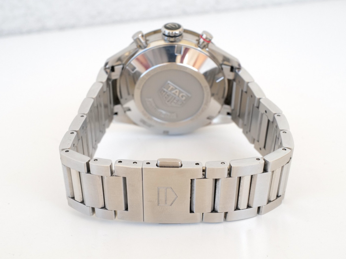 Швейцарские часы Tag Heuer Carrera Calibre 16 Chronograph Black Dial 41