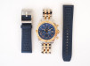 Swiss watch Breitling Chronomat Evolution Gold Steel Blue Roman Dial 44