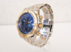 Swiss watch Breitling Chronomat Evolution Gold Steel Blue Roman Dial 44