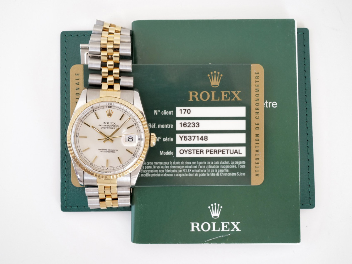 Швейцарський годинник Rolex Datejust 36 Jubilee Silver Dial