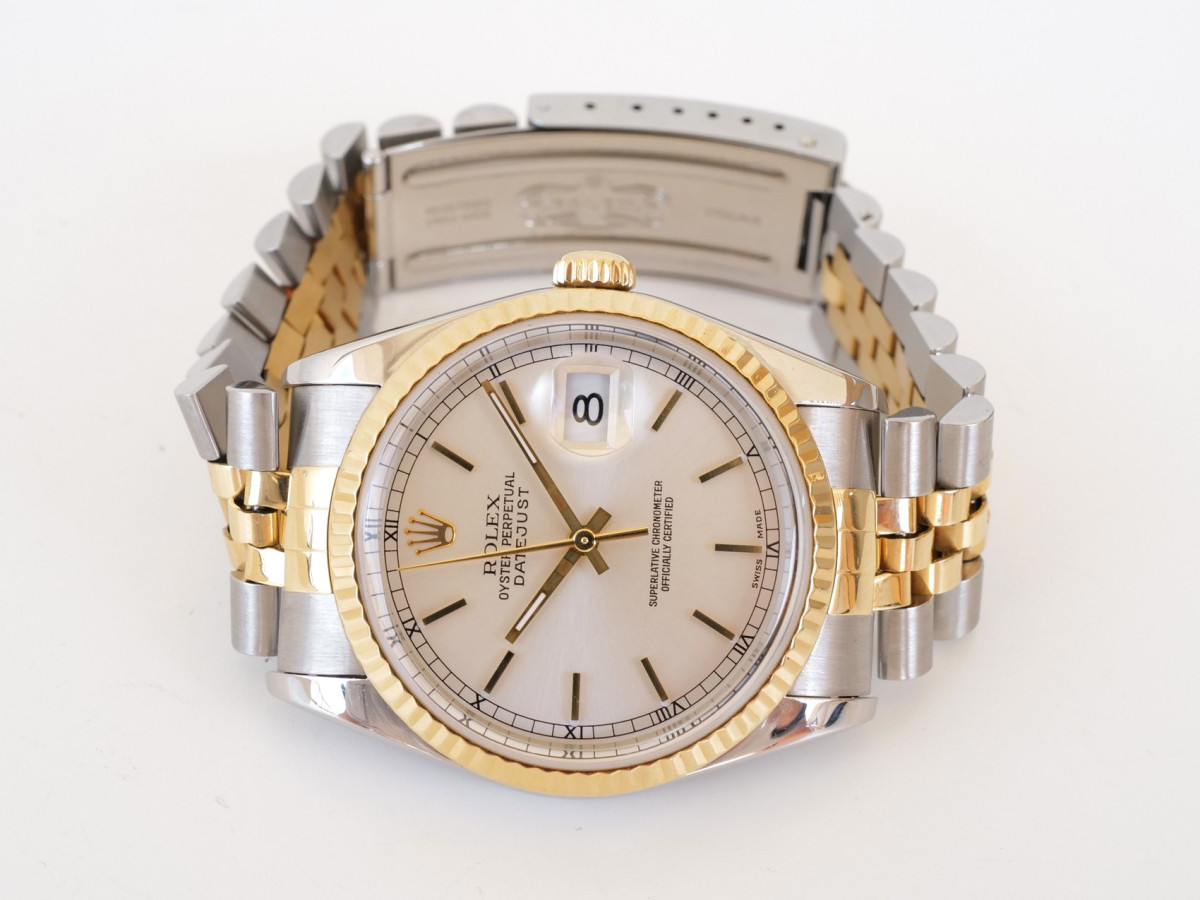 Швейцарський годинник Rolex Datejust 36 Jubilee Silver Dial