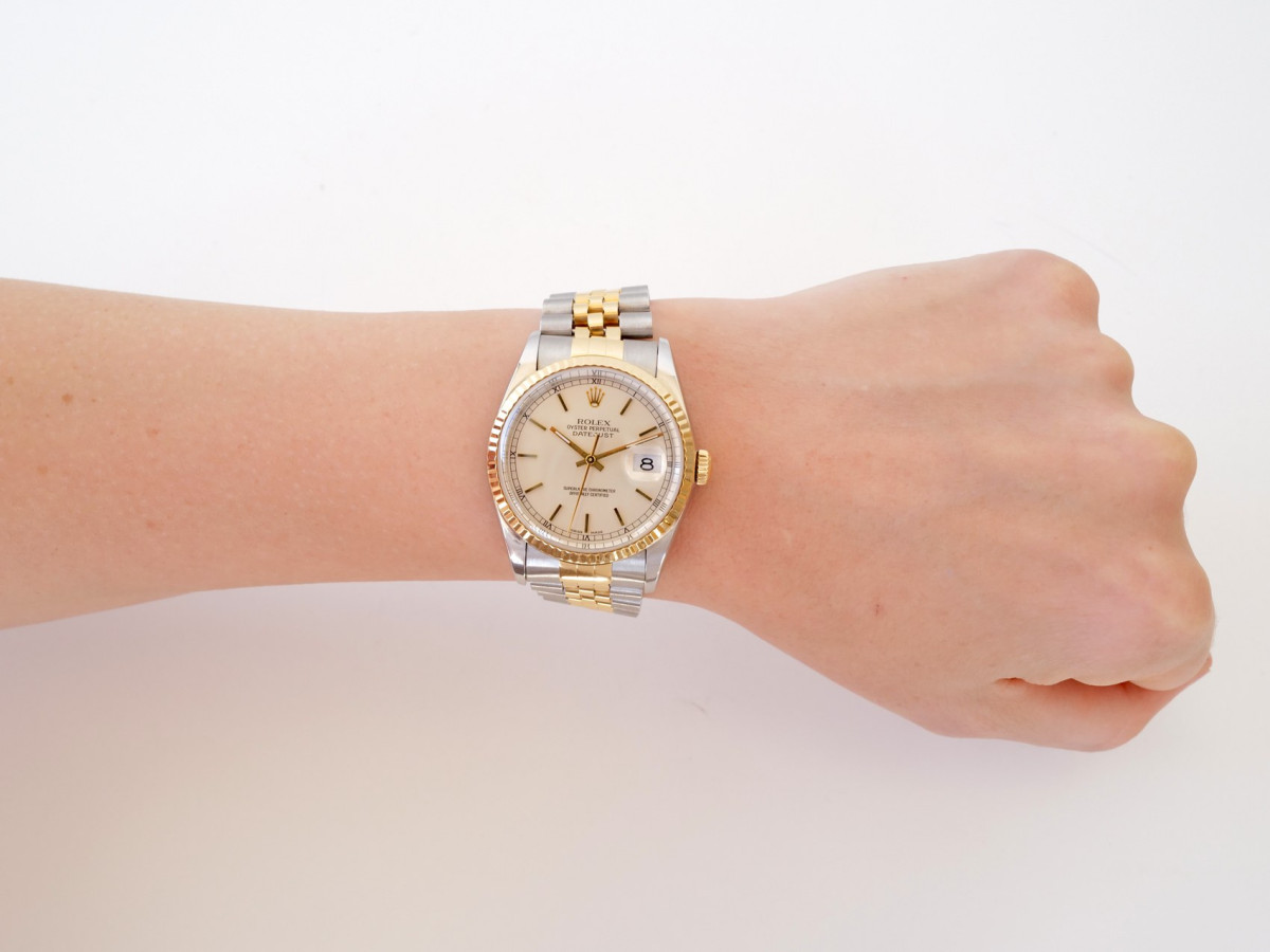 Швейцарський годинник Rolex Datejust 36 Jubilee Silver Dial