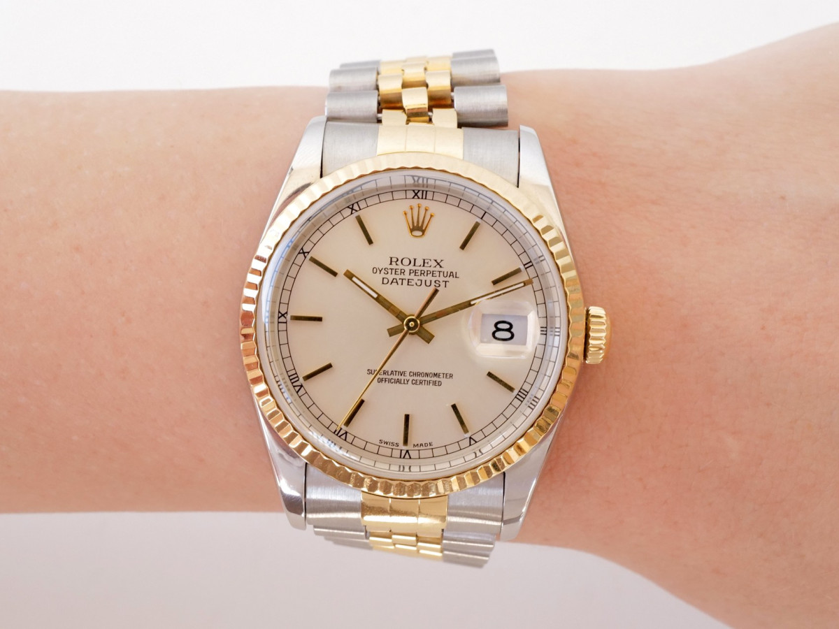 Швейцарський годинник Rolex Datejust 36 Jubilee Silver Dial