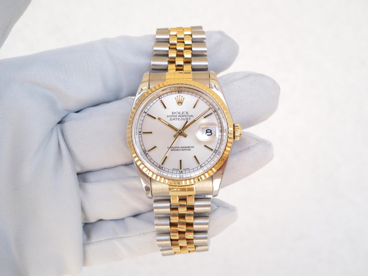 Швейцарський годинник Rolex Datejust 36 Jubilee Silver Dial