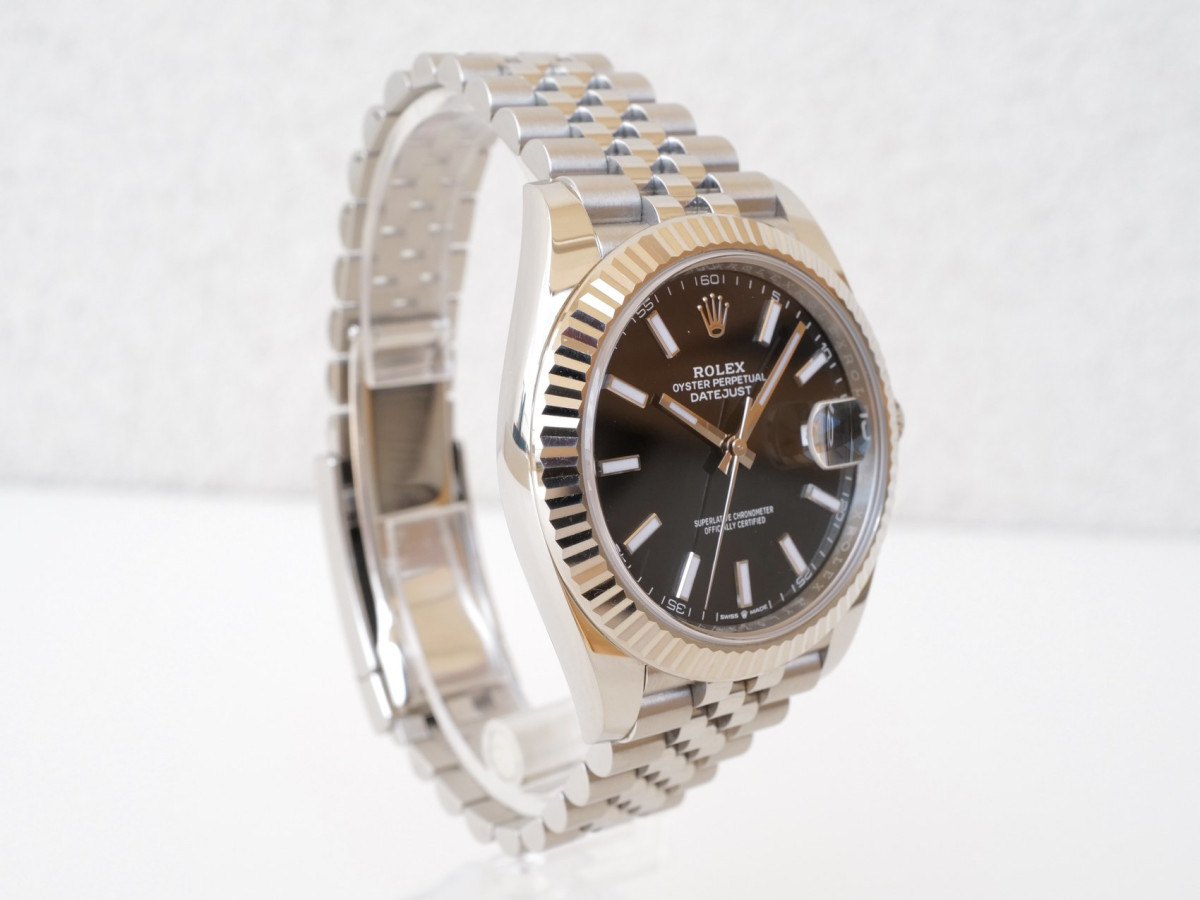 Швейцарський годинник Rolex Datejust 41 Black Dial Jubilee (2020)