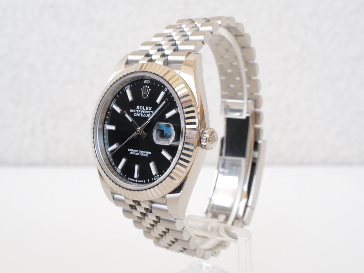 Швейцарський годинник Rolex Datejust 41 Black Dial Jubilee (2020)