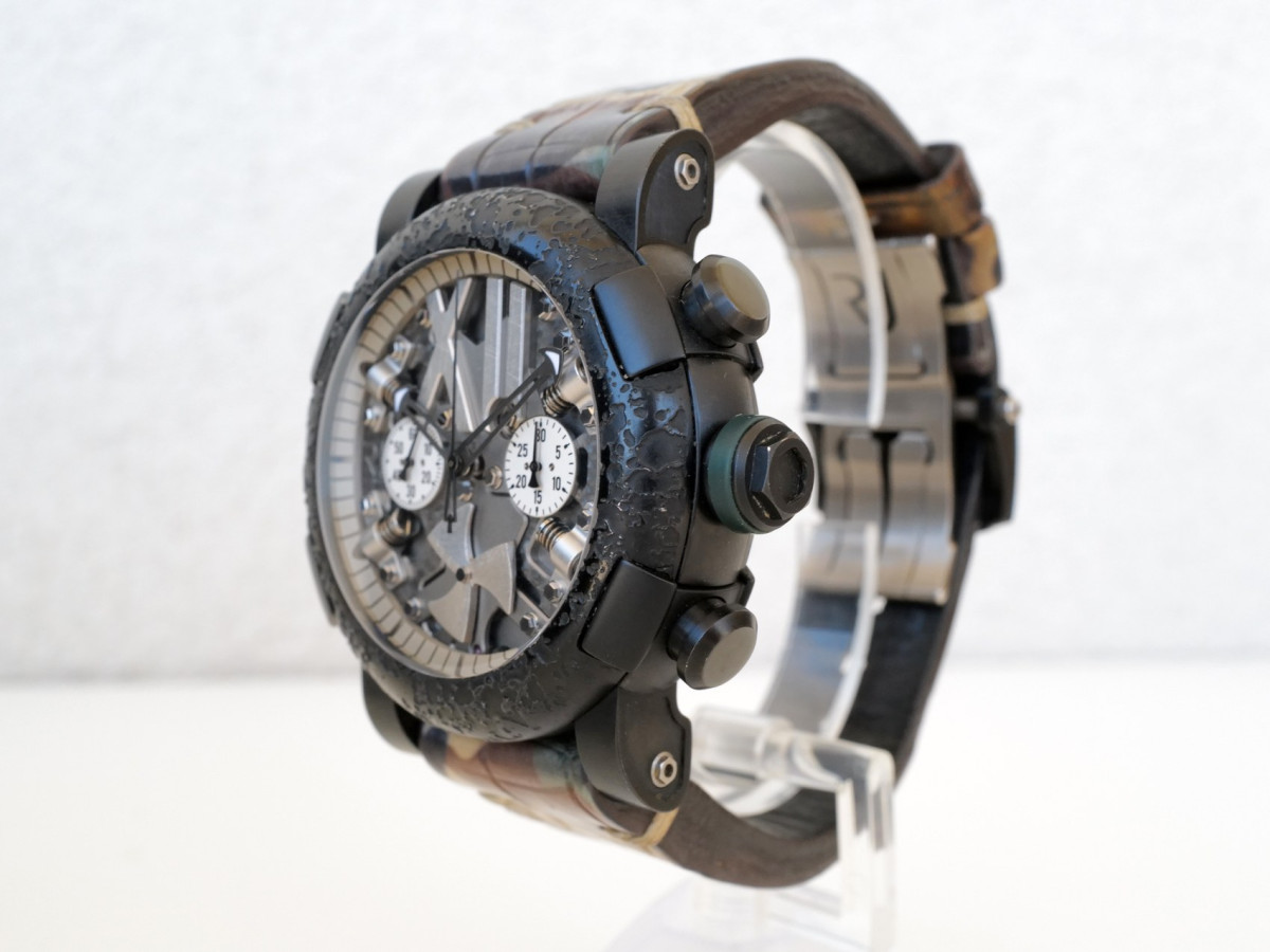 Швейцарские часы Romain Jerome Steampunk Chrono Forest Camo Limited edition of 25