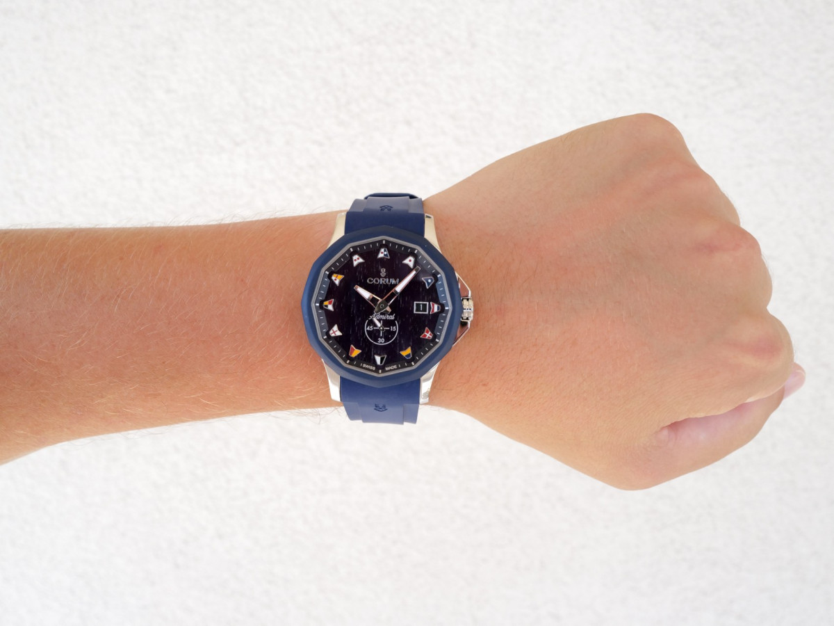 Swiss watch Corum Admiral Legend Blue Dial 42