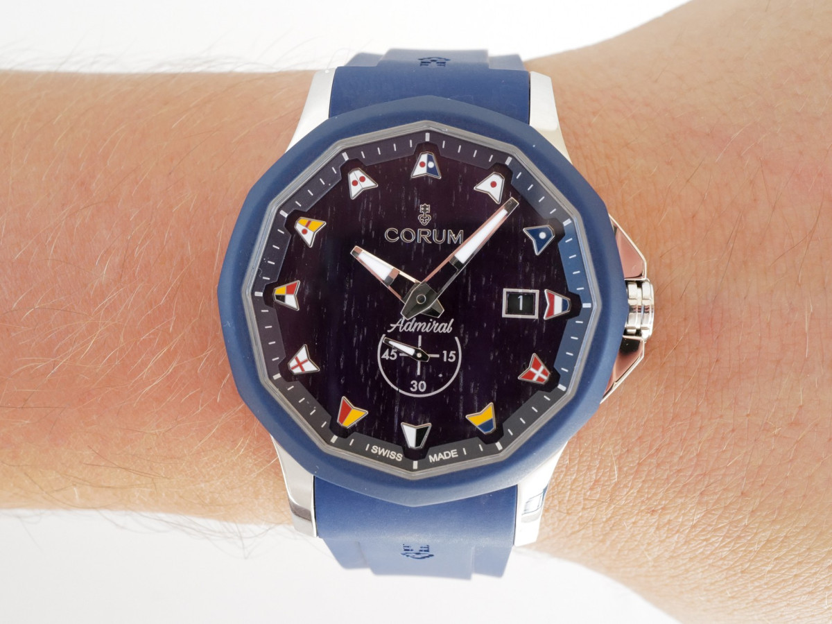 Swiss watch Corum Admiral Legend Blue Dial 42