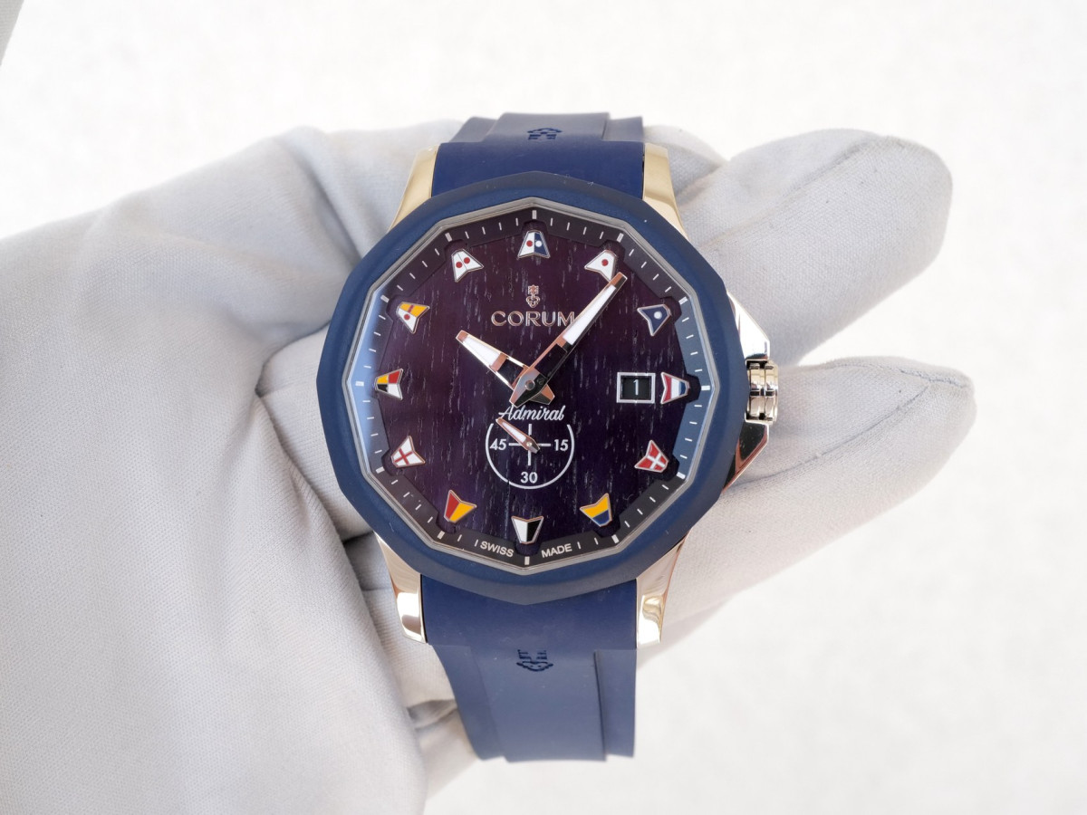 Swiss watch Corum Admiral Legend Blue Dial 42