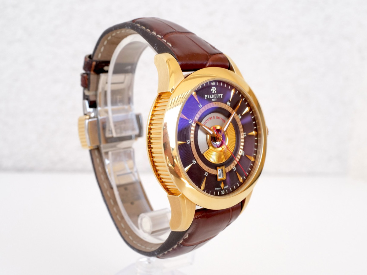 Швейцарские часы Double Rotor 18K Rose Gold 40