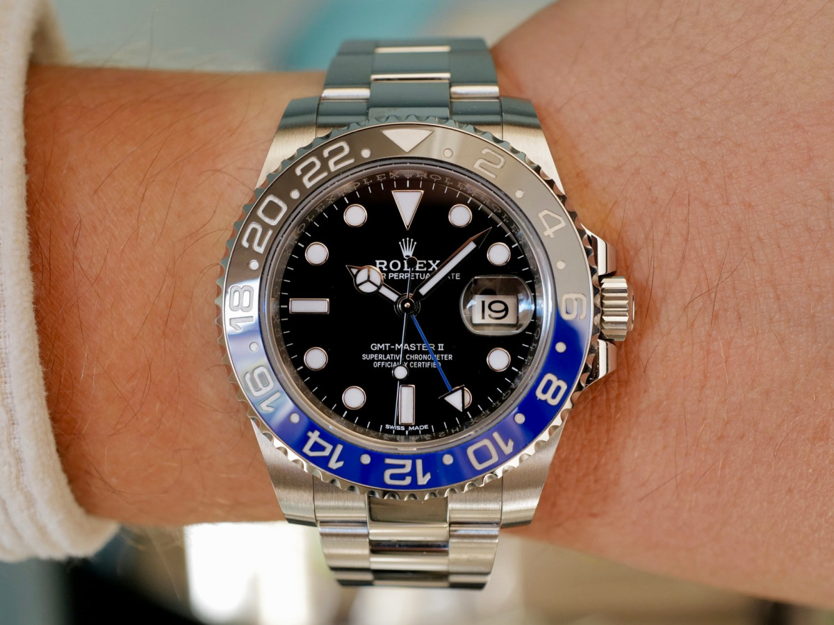 Швейцарський годинник Rolex GMT-Master II Batman