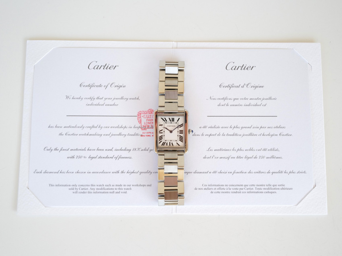 Швейцарський годинник Cartier Tank Solo Large