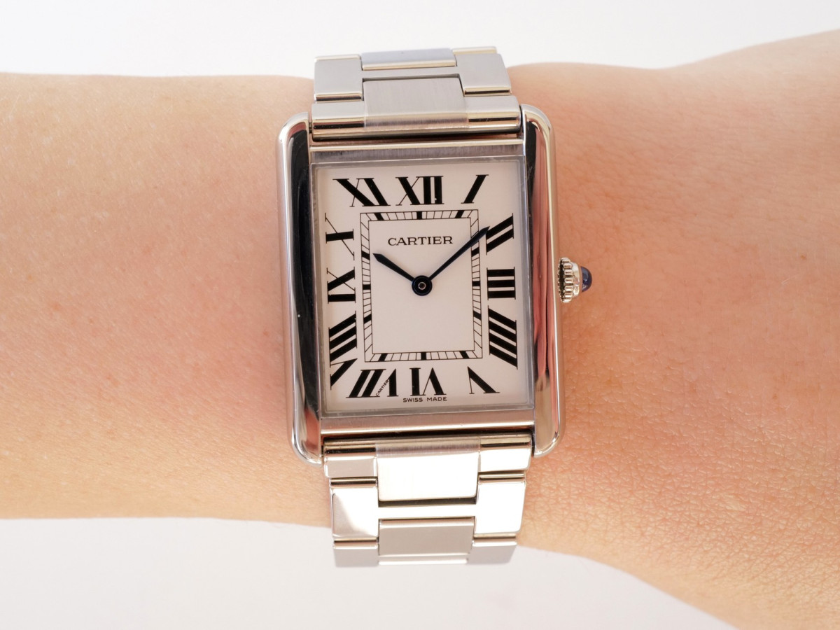 Швейцарський годинник Cartier Tank Solo Large