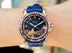 Швейцарские часы Chopard Happy Sport Happy Fish Blue Dial 38