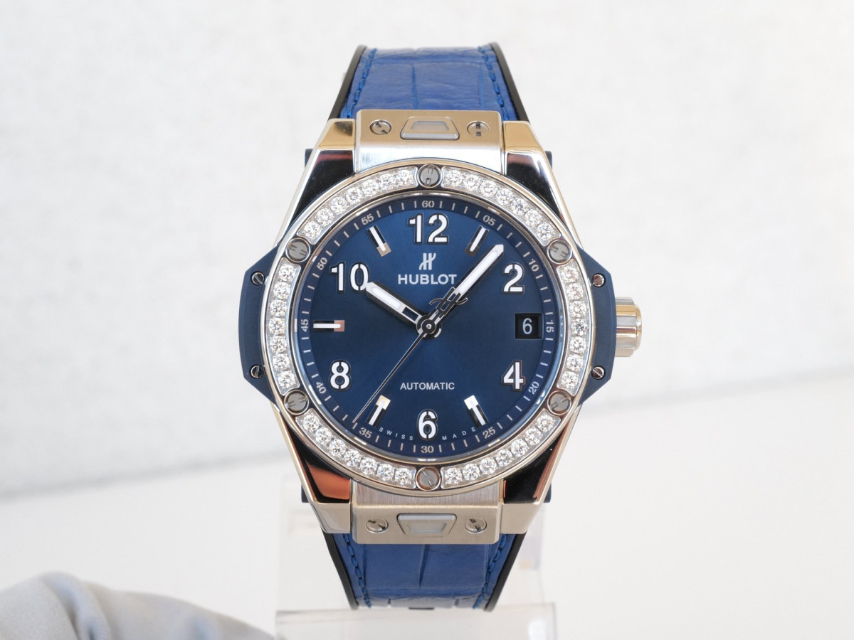 Swiss watch Hublot Big Bang One Click Blue Diamonds Automatic 39
