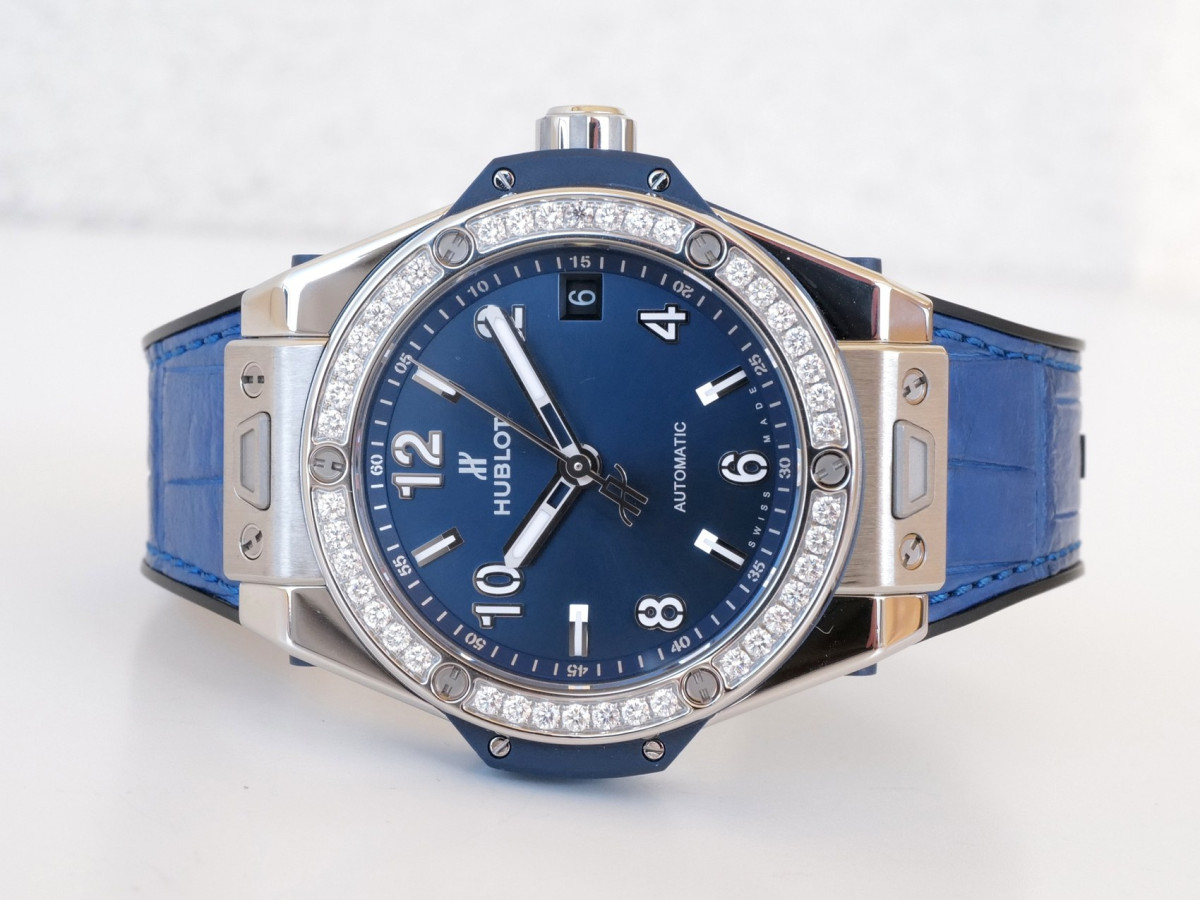 Swiss watch Hublot Big Bang One Click Blue Diamonds Automatic 39