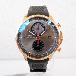 Швейцарские часы IWC Portuguese Yacht Club 18K Rose Gold Chronograph 45