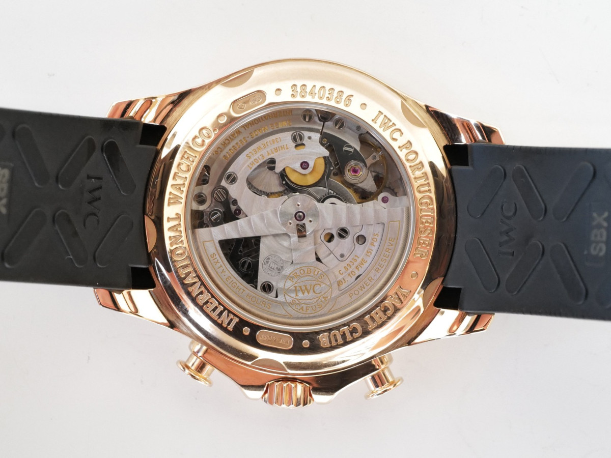 Швейцарские часы IWC Portuguese Yacht Club 18K Rose Gold Chronograph 45