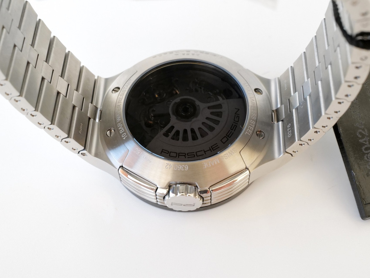 Швейцарские часы Porsche Design Flat Six Chronograph Black Dial 44