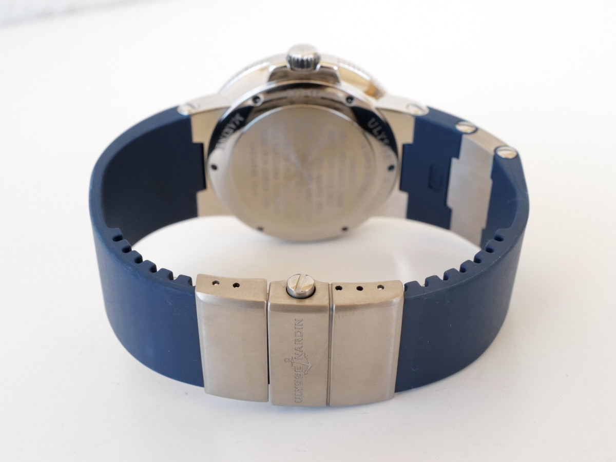 Швейцарський годинник Ulysse Nardin Maxi Marine Chronometer Blue Dial 41