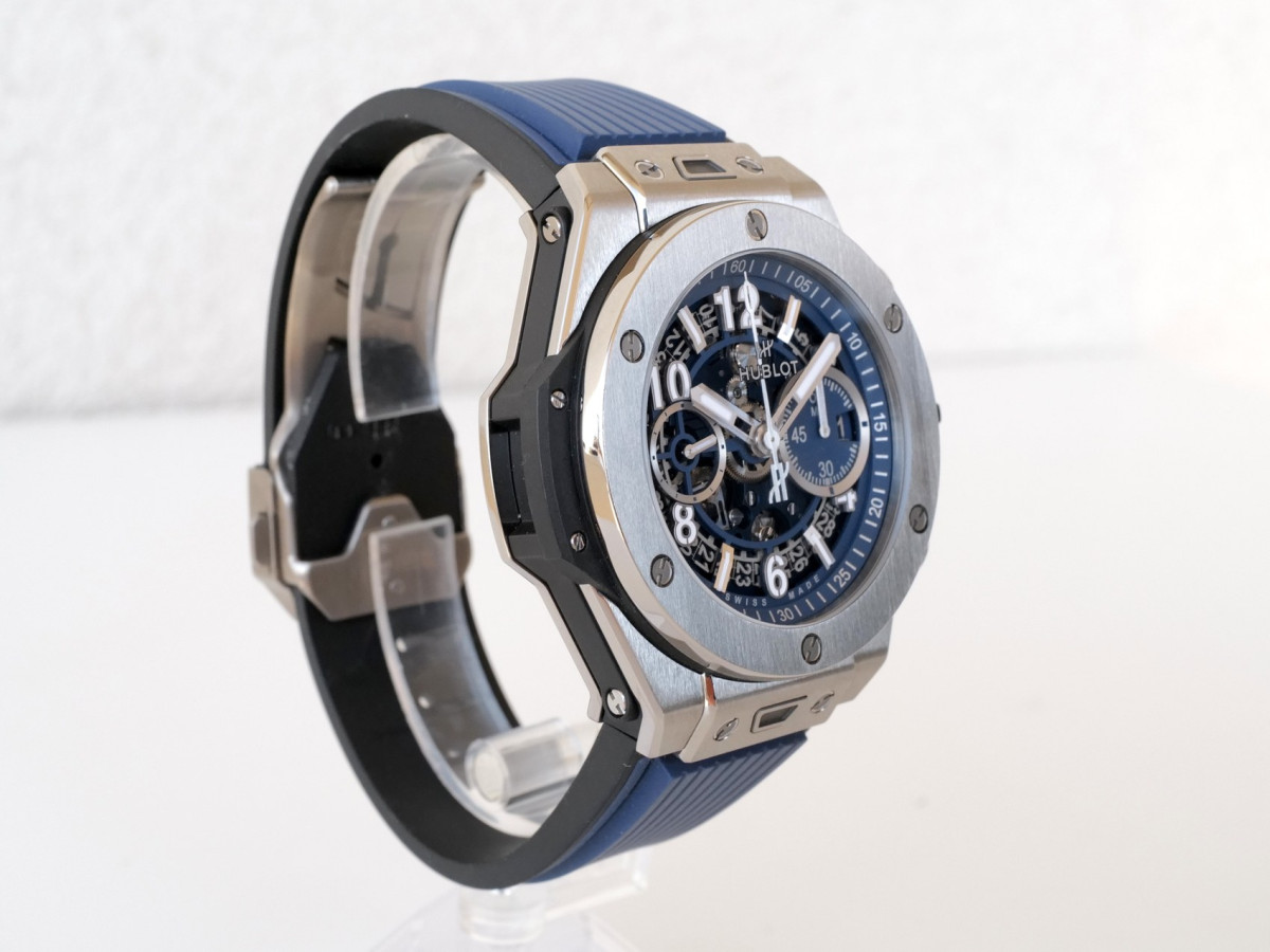 Швейцарские часы Hublot Big Bang Unico Titanium Blue 44