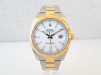 Швейцарские часы Rolex Datejust 41 Oyster Steel 18K Yellow Gold White Dial (2022)