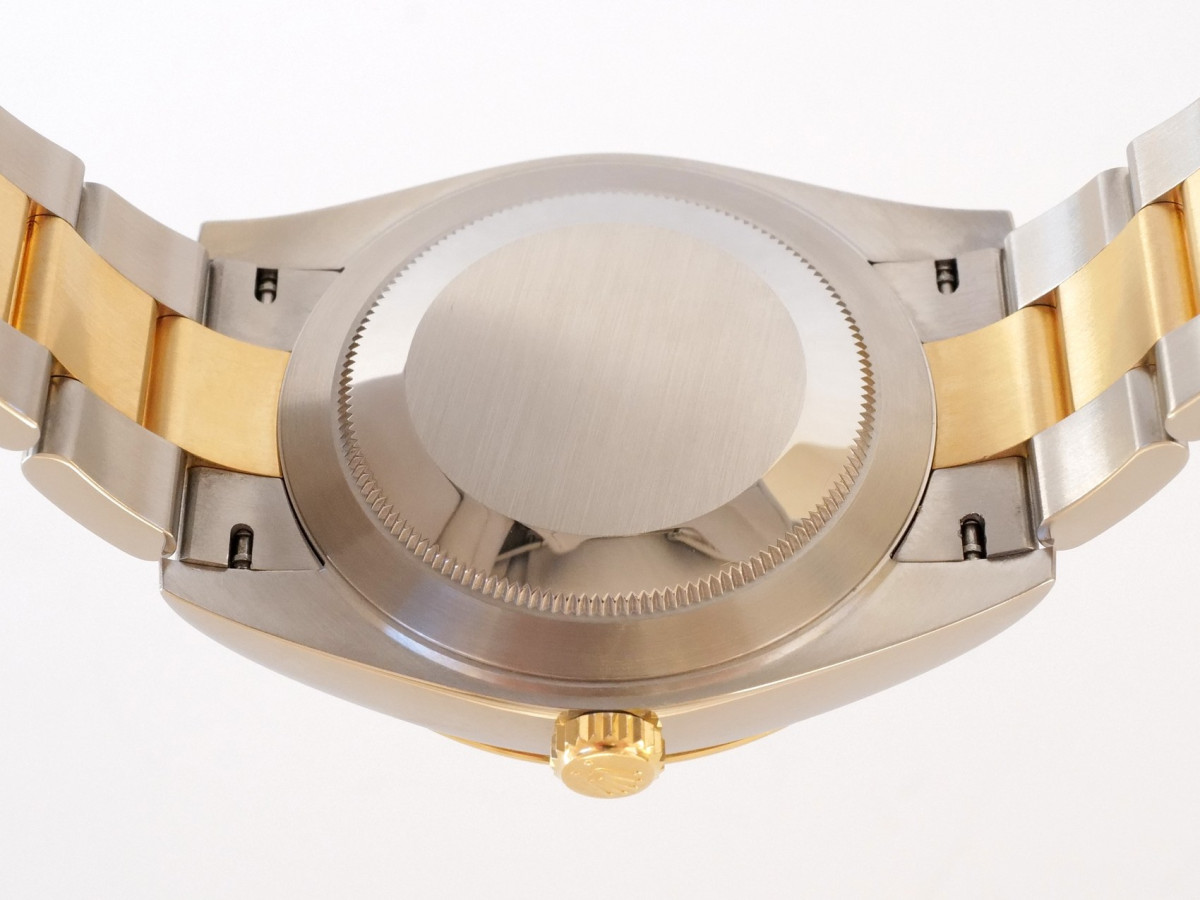 Швейцарские часы Rolex Datejust 41 Oyster Steel 18K Yellow Gold White Dial (2022)