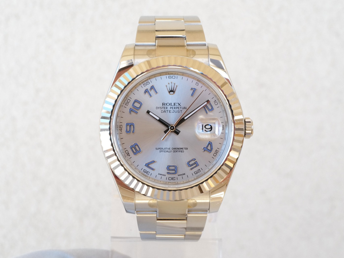 Швейцарський годинник Rolex Datejust II Roger Federer Silver Dial 41 (2018)
