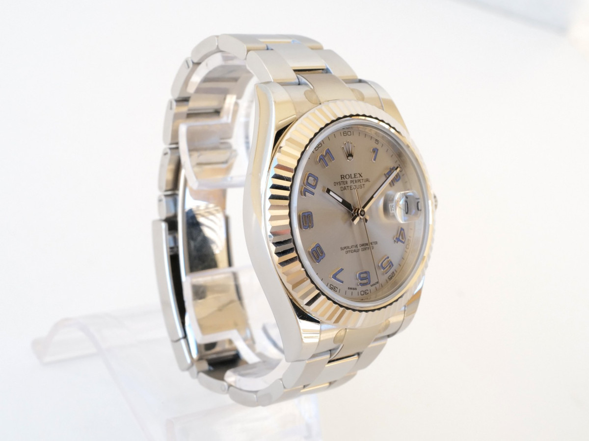 Швейцарський годинник Rolex Datejust II Roger Federer Silver Dial 41 (2018)