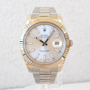 Швейцарський годинник Rolex Datejust II Silver Dial 41