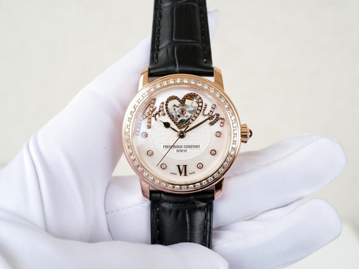 Швейцарские часы Frederique Constant Double Heart Beat 34
