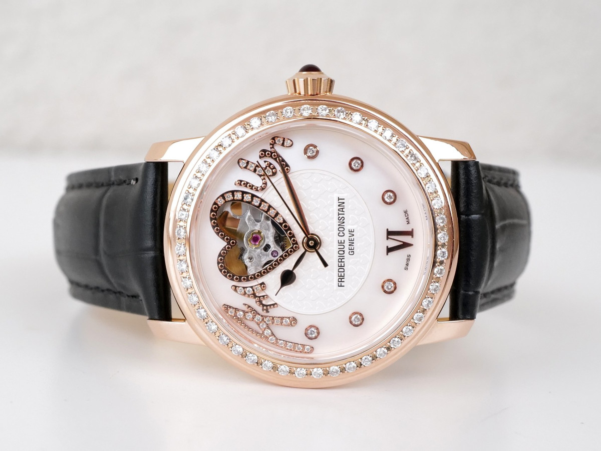 Швейцарские часы Frederique Constant Double Heart Beat 34