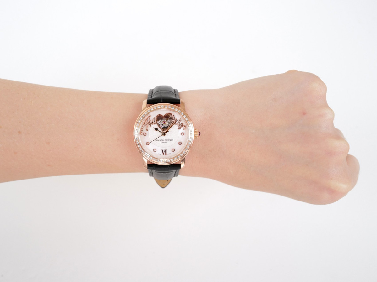 Швейцарские часы Frederique Constant Double Heart Beat 34