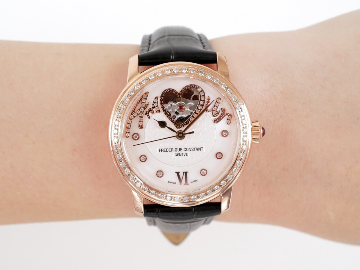 Швейцарские часы Frederique Constant Double Heart Beat 34