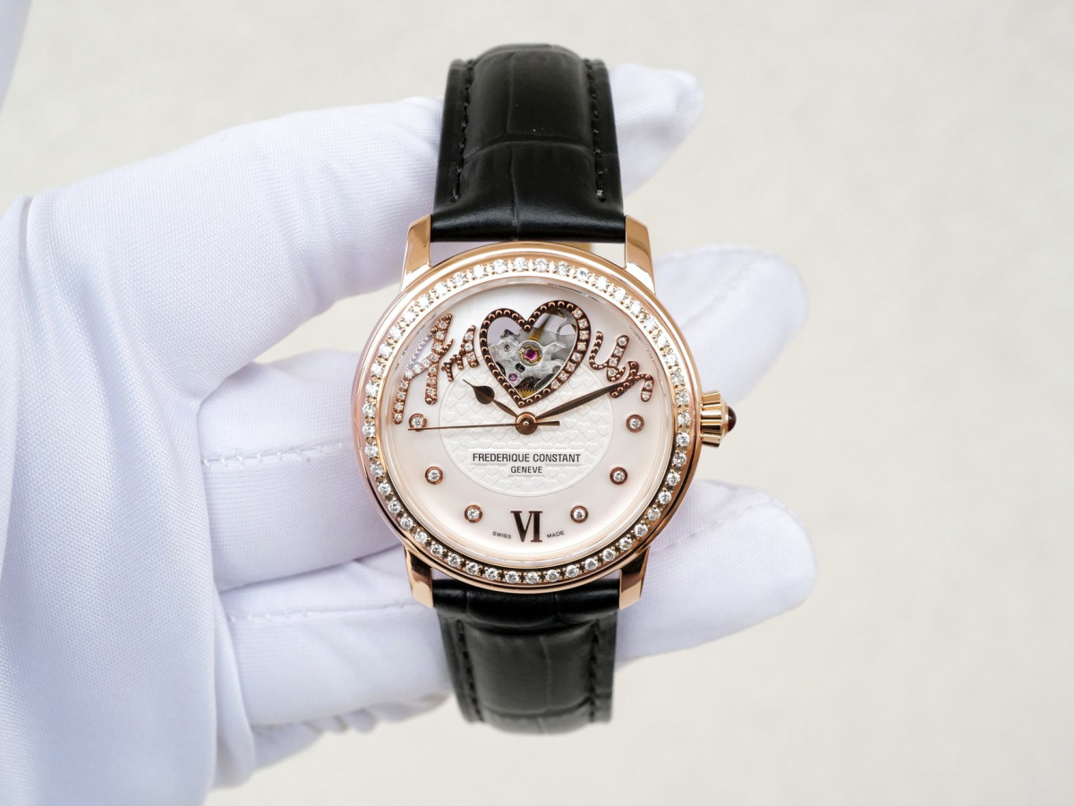 Швейцарские часы Frederique Constant Double Heart Beat 34